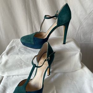 T-Strap MultiColored Platform Heel by Vince Camuto